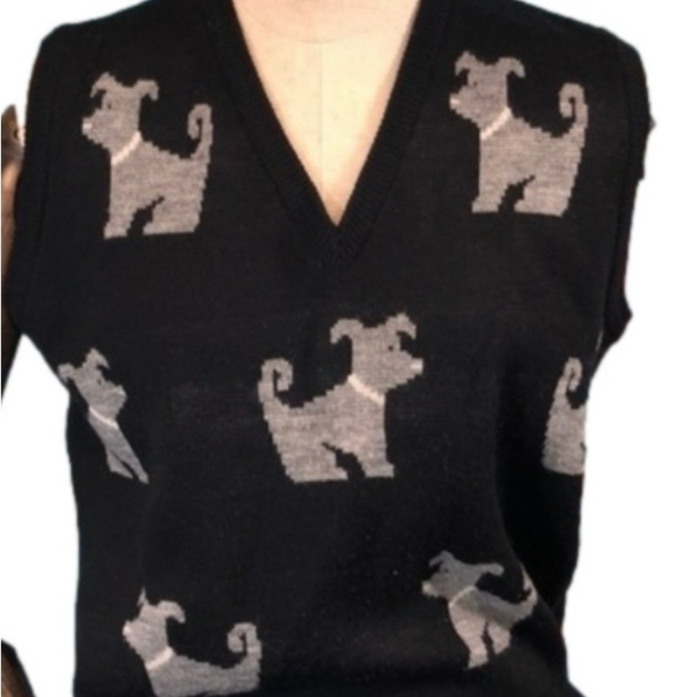 Scottie Dog Sweatwr Vest! So cute!